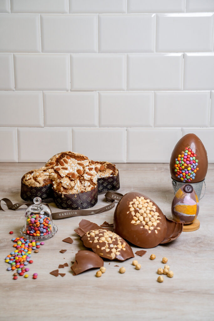 uova e colomba artigianale