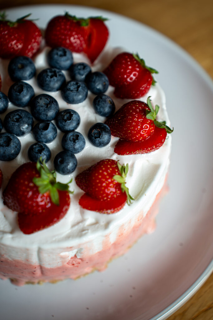 torta gelato fragola limone senza glutine